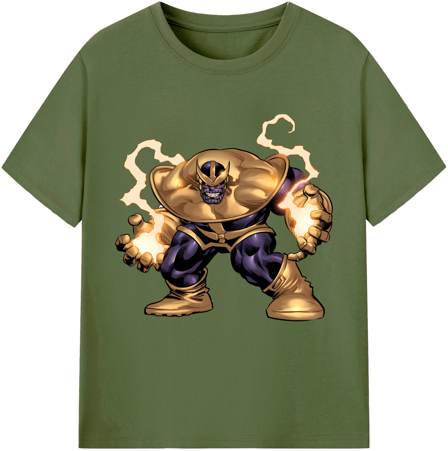 （画像用） アベンジャーズ The Avengers 綿100％半袖Tシャツ（フロントプリント）